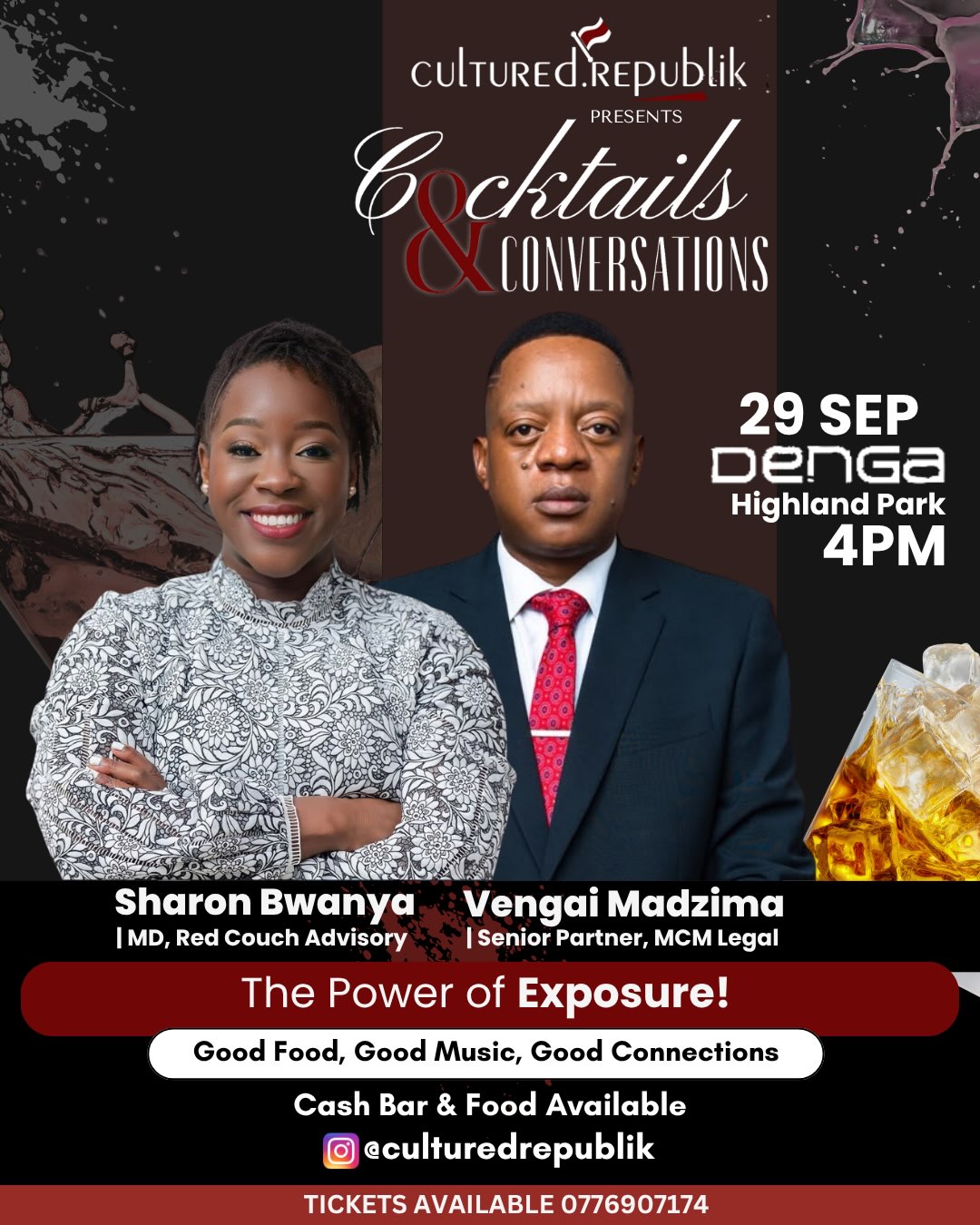 Poster: Cocktails & Conversations: The Power of Exposure