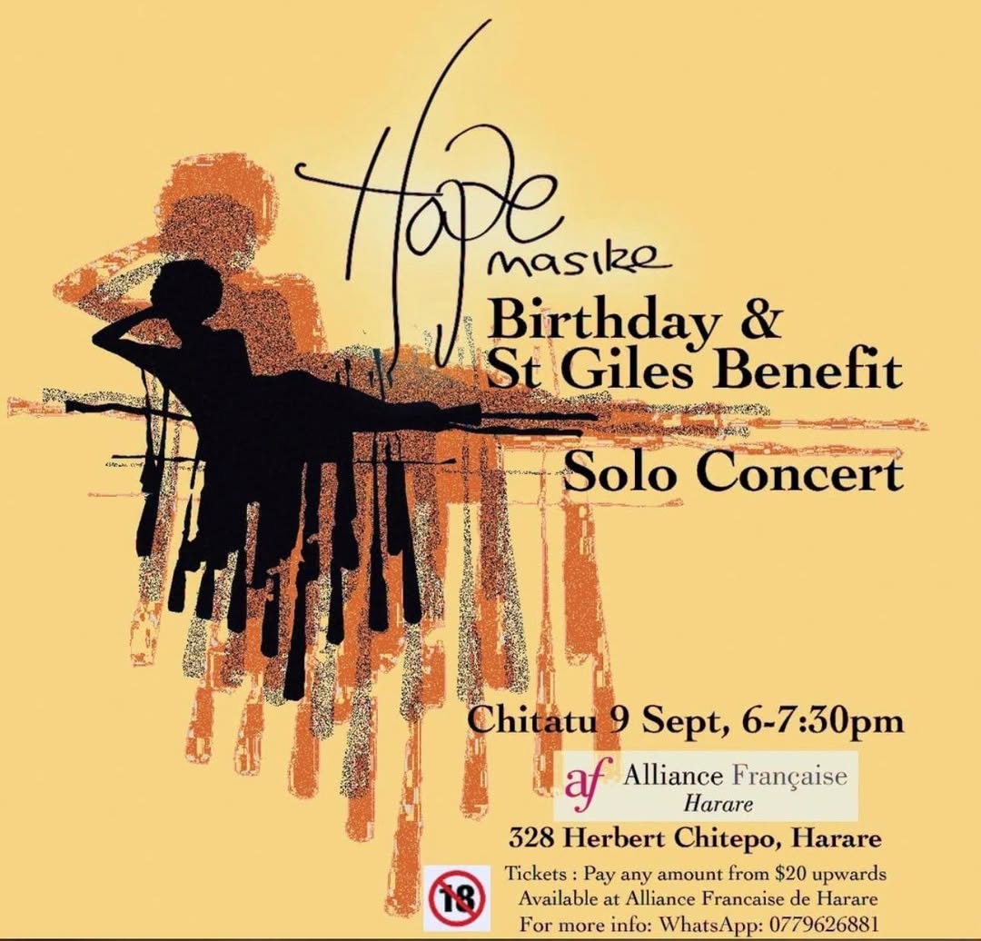Hope Masike: Birthday and St Giles Benefit Solo Concert