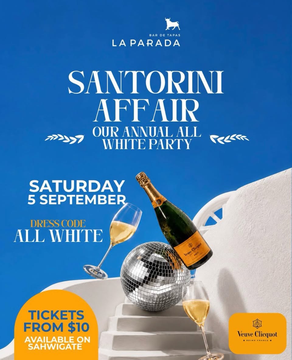 Santorini Affair: Annual All White Party