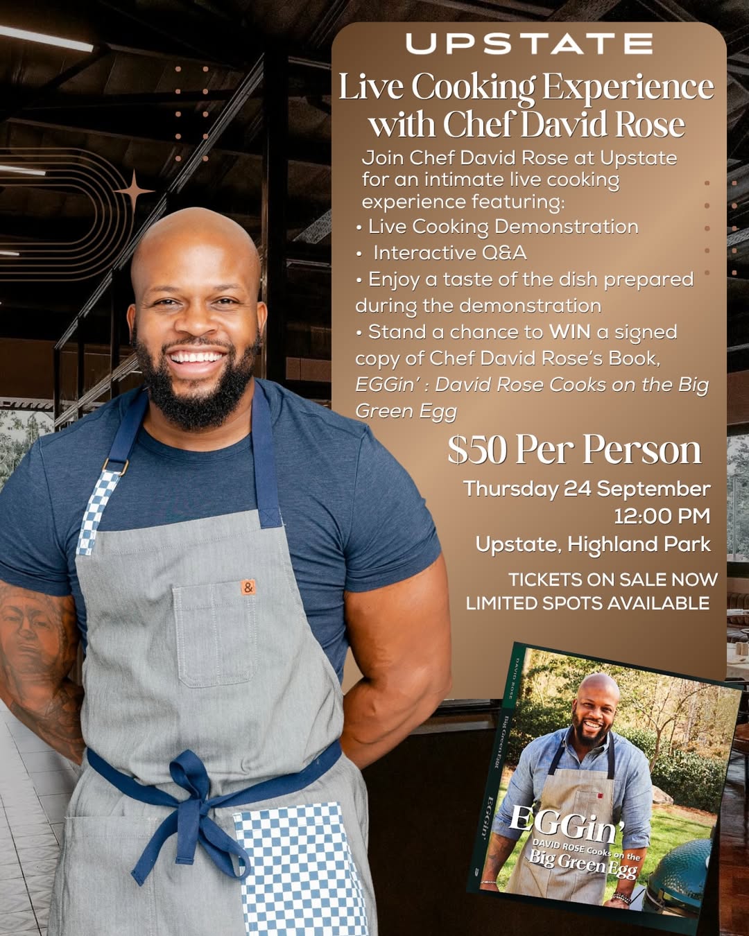 Upstate Culinary Experience with Chef David Rose